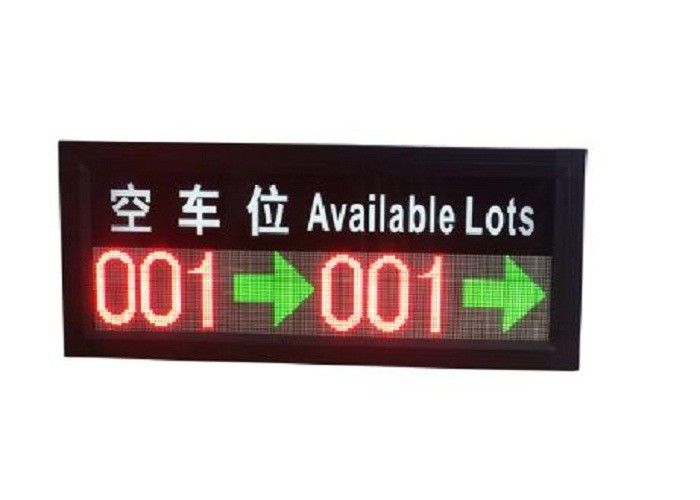 Dual Color Indoor Parking LED Display Petunjuk Arah Ganda Untuk
