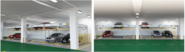 Sistem Parkir Double Decker PSH Two Levels 2 Story Car Lift